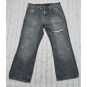 Vintage Skato Jeans Skater Baggy Grunge Distressed JNCO Inspired Y2K MENS SZ 34